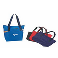 Zippered Tote Bag w/ Briefcase